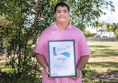 Young Volunteer of the Year 2022 Recipient - Lewis Akaveka